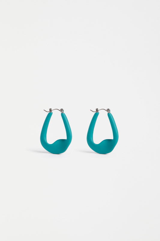 Rekke Hoop Earring Earrings - ELK | TEAL