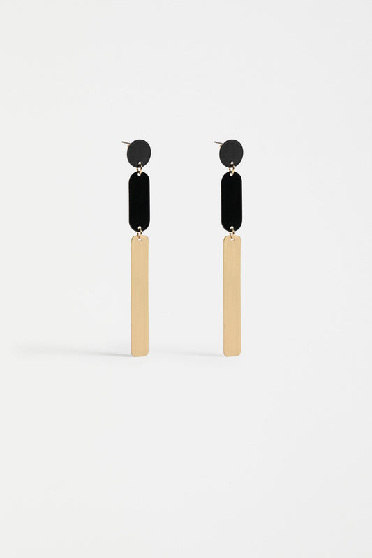 Inell Drop Earring Earrings - ELK | BLACK