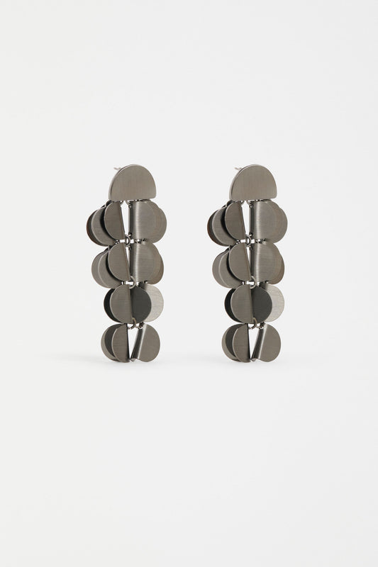 Ozett Drop Earring Earrings - ELK | GUNMETAL