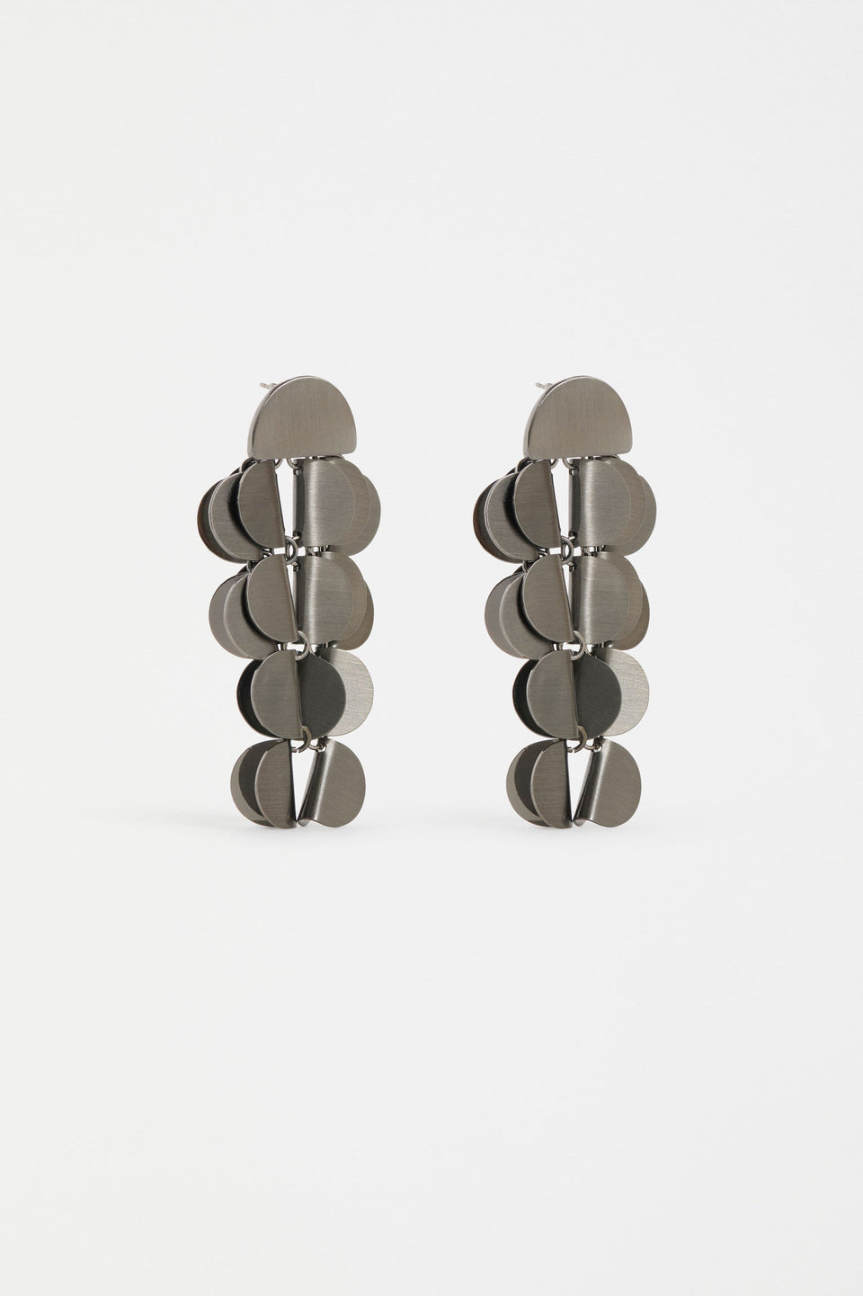 Ozett Drop Earring Earrings - ELK | GUNMETAL