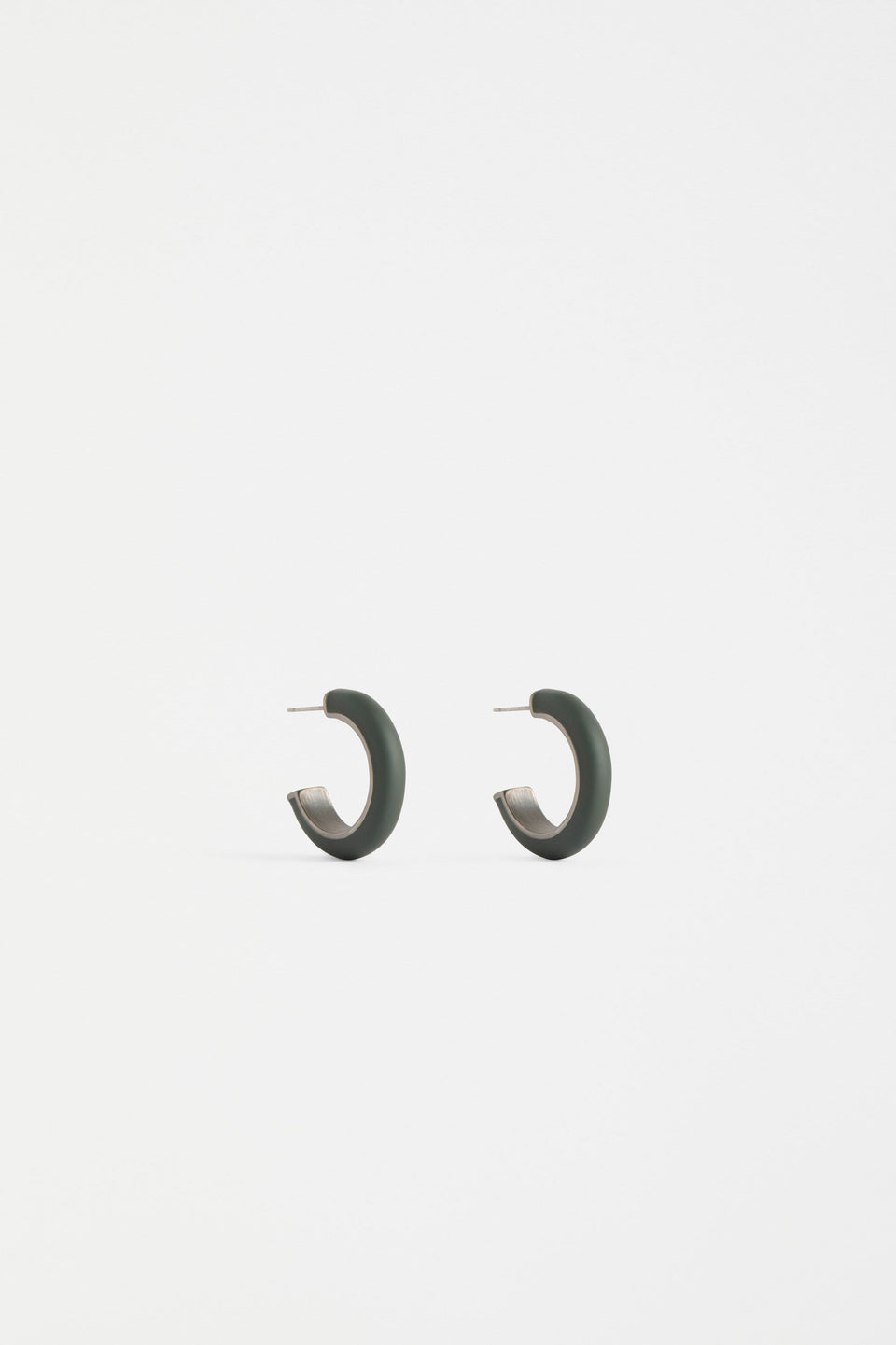 Emal Mini Hoop Earring Earrings - ELK | DARK OLIVE