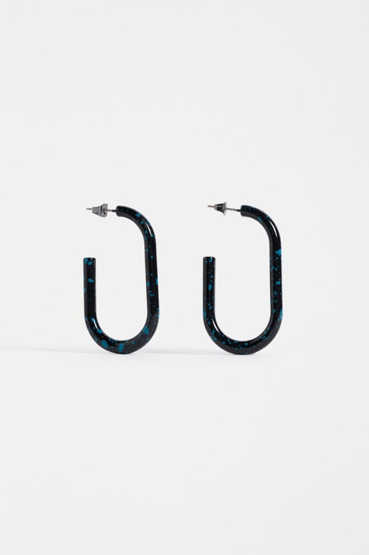 Alsmen Hoop Earring Earrings - ELK | BLACK