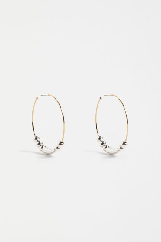 Enna Large Hoop Earring Earrings - ELK | GOLD