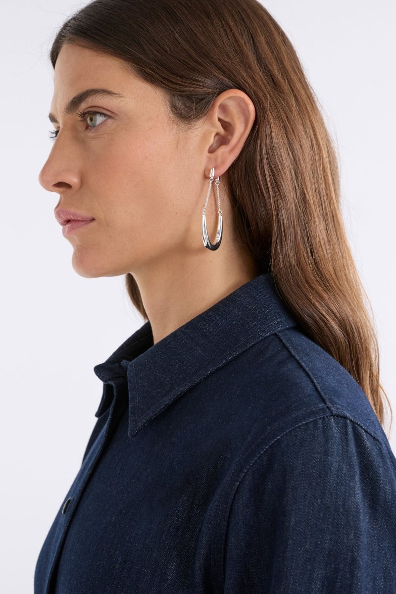 Aisem Drop Earring Earrings - ELK | SILVER
