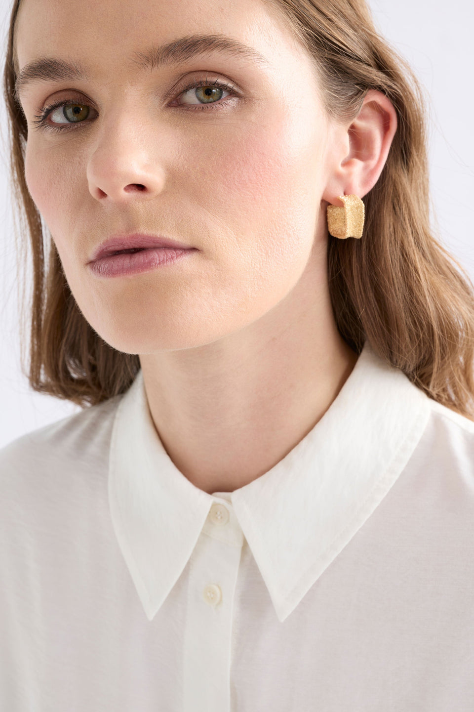 Detta Hoop Earring Earrings - ELK | GOLD