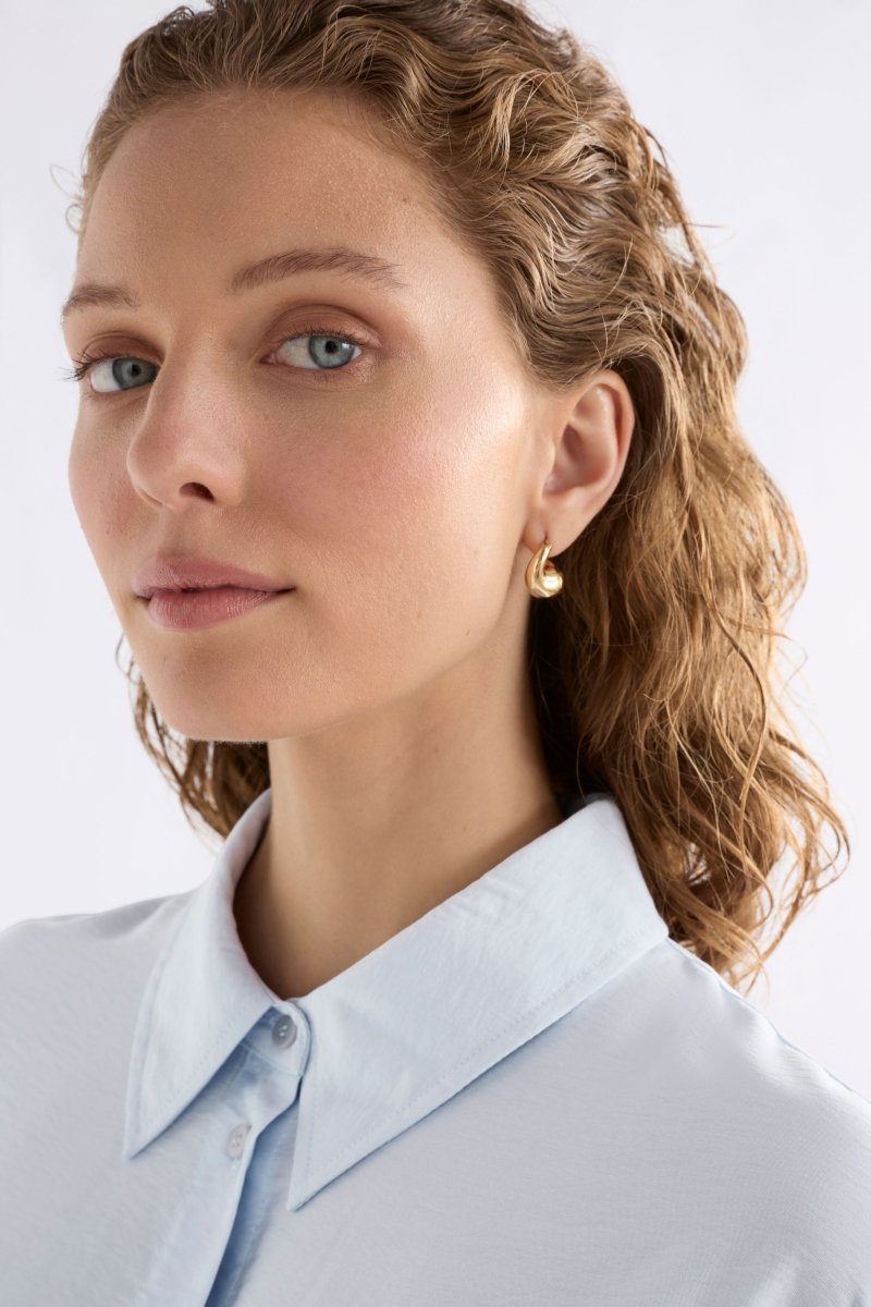 Aisem Mini Hoop Earring Earrings - ELK | GOLD