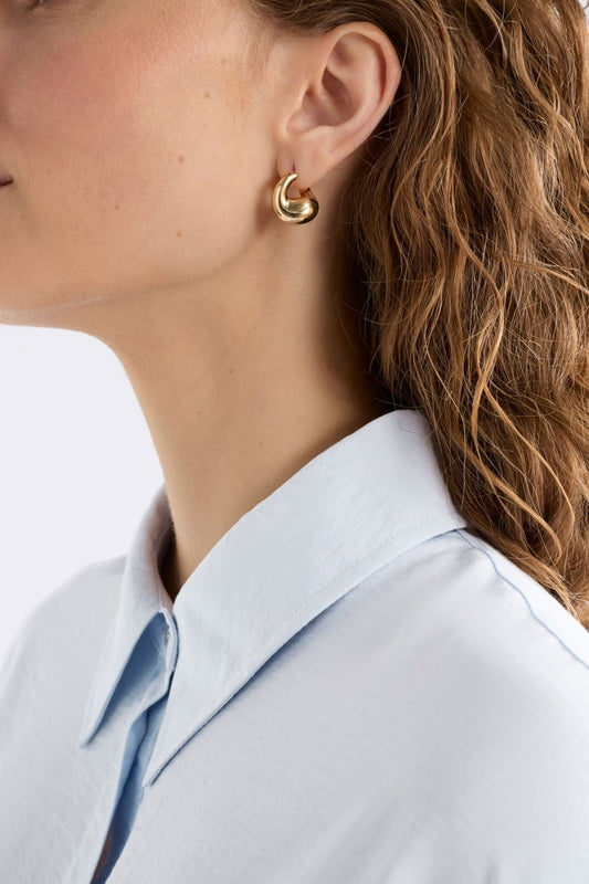 Aisem Mini Hoop Earring Earrings - ELK | GOLD