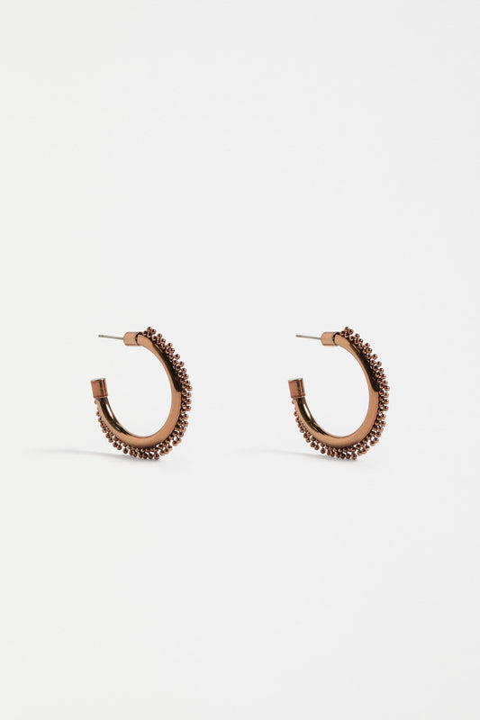 Satta Hoop Earring Earrings - ELK | BRONZE