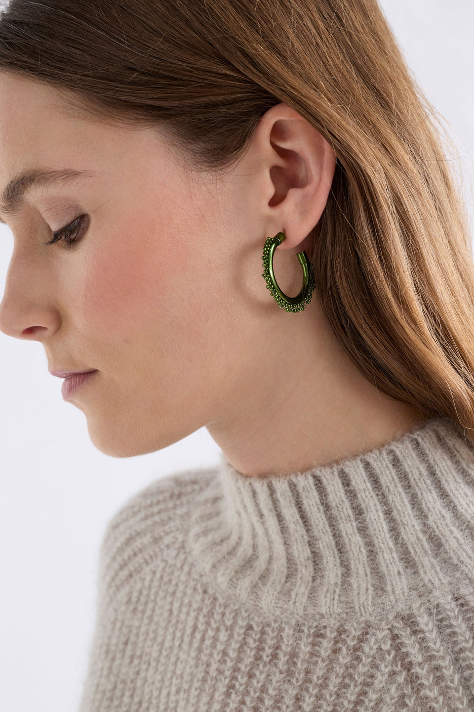 Satta Hoop Earring Earrings - ELK | BRONZE