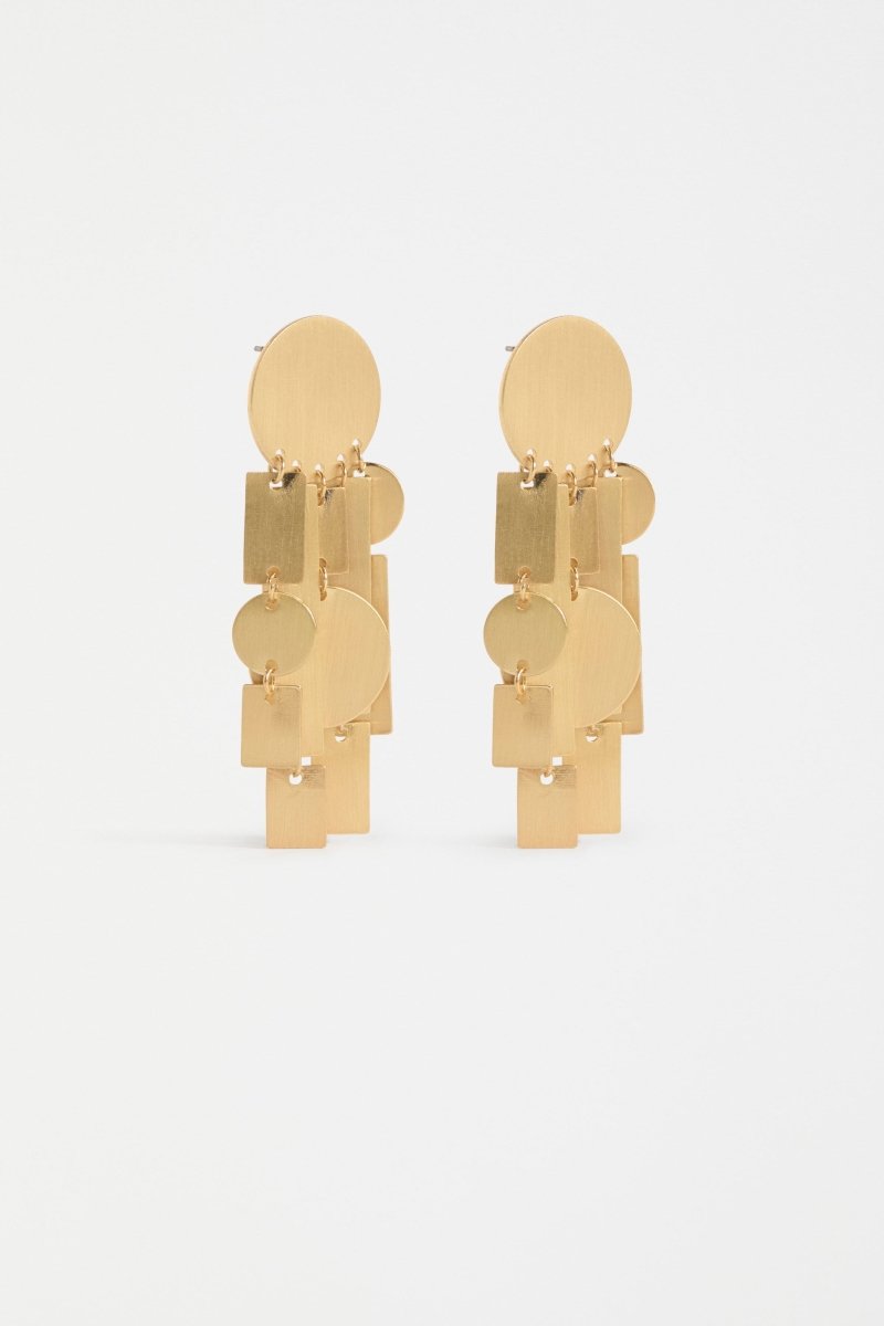 Vatten Drop Earring Earrings - ELK | GOLD