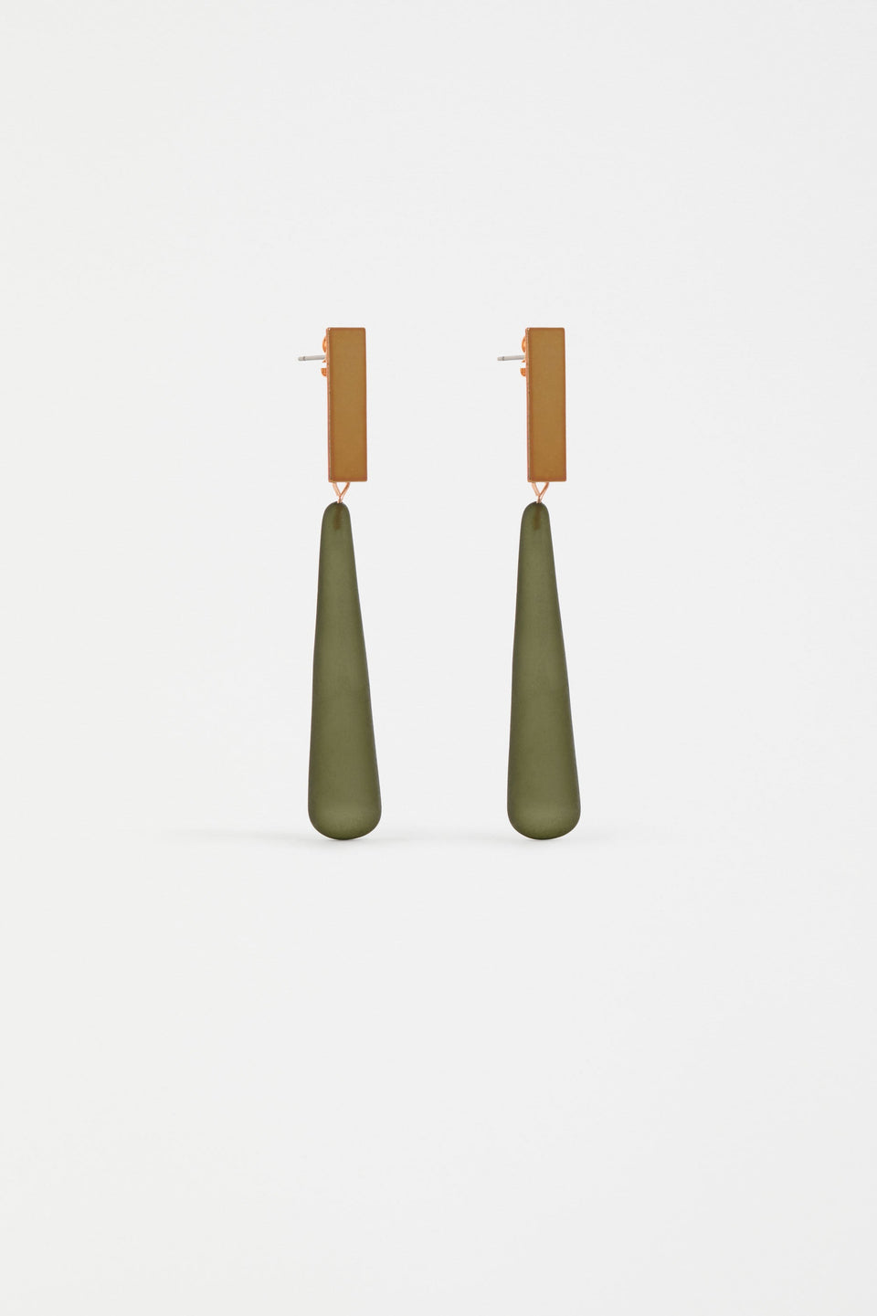 Arens Drop Earring EARRING | DARK OLIVE