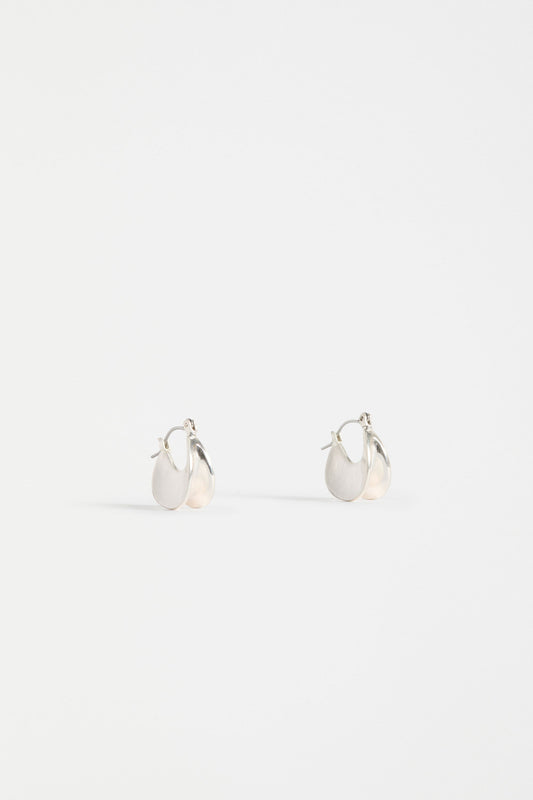 Apenn Small Hoop Earring Earrings - ELK | SILVER