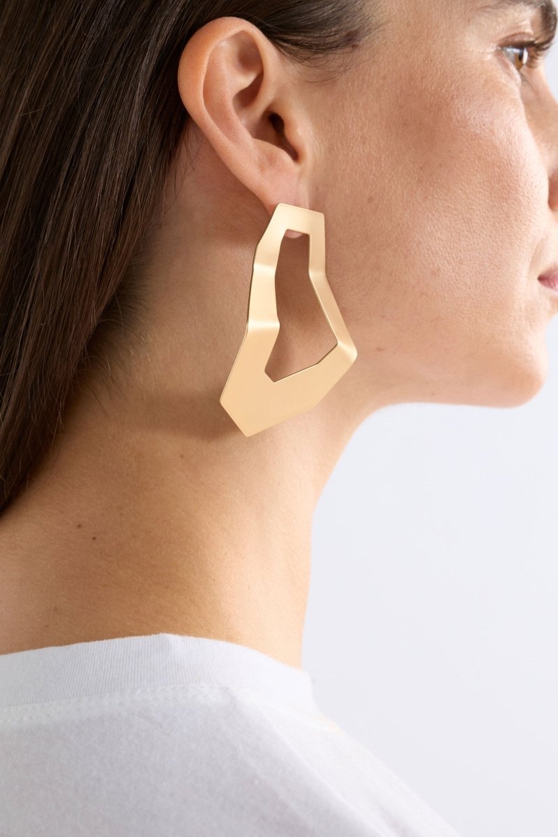 Delka Drop Earring Earrings - ELK | GOLD