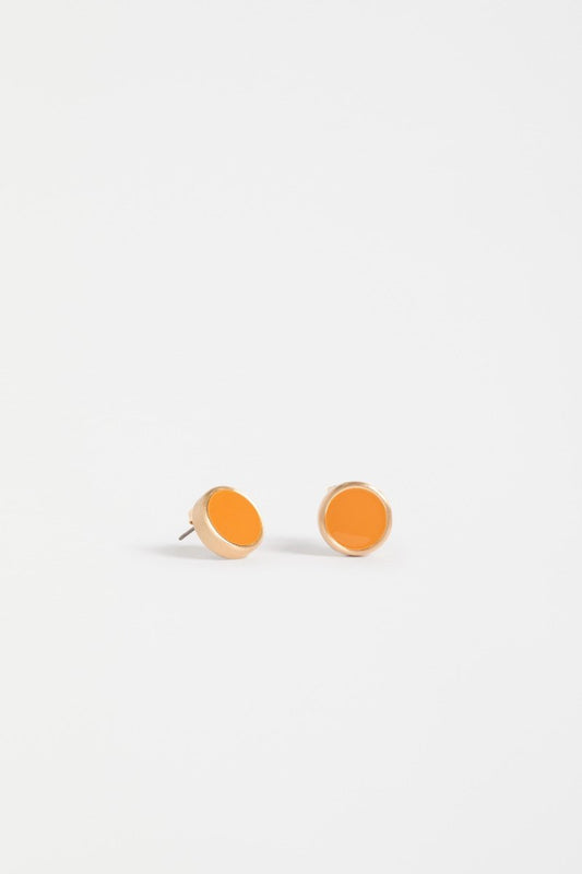 Malj Small Stud Earring Earrings - ELK | ORANGE
