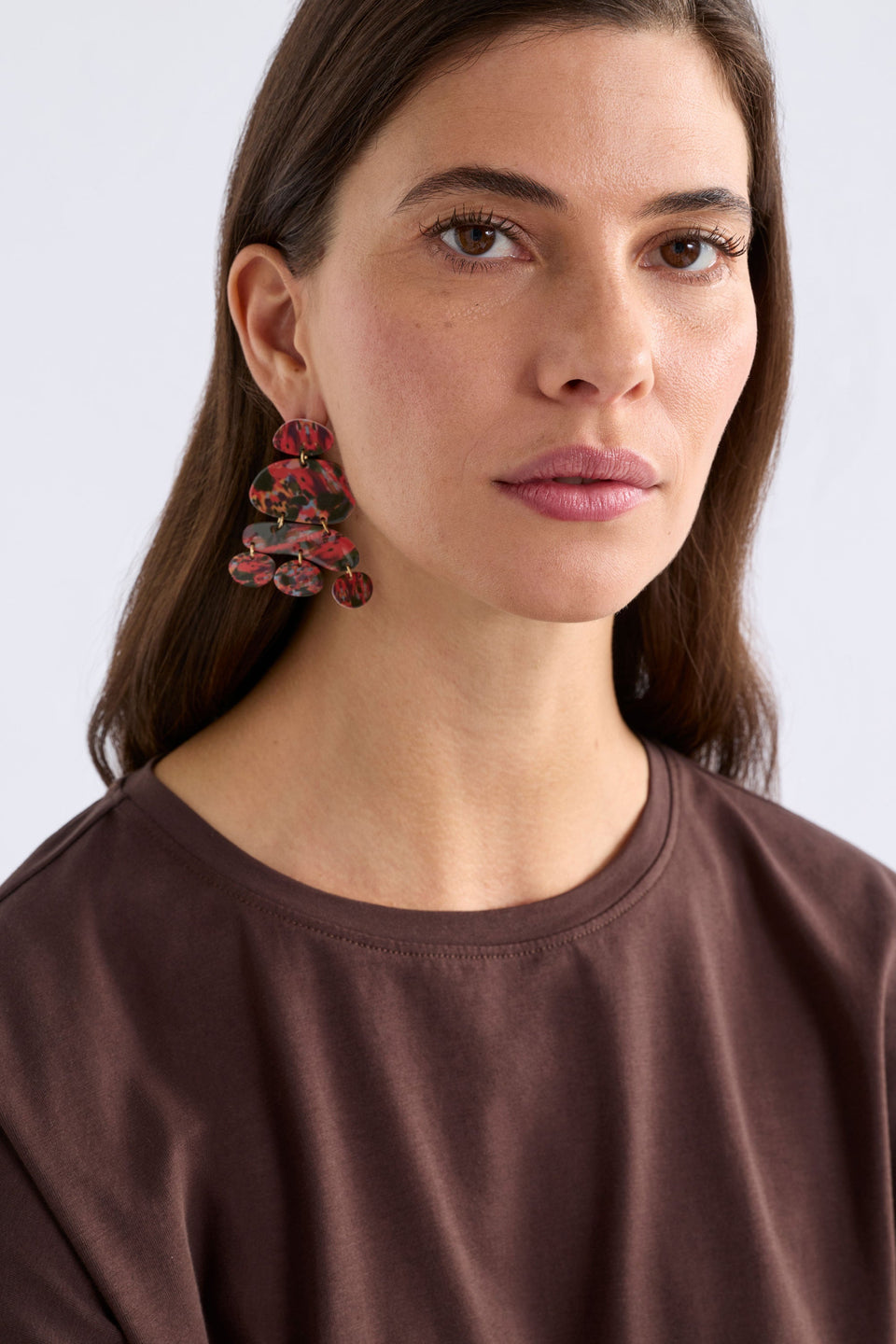 Mestedd Drop Earring Earrings - ELK | CORAL