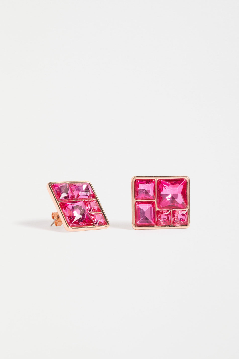 Praller Large Stud Earring Earrings - ELK | HOT PINK