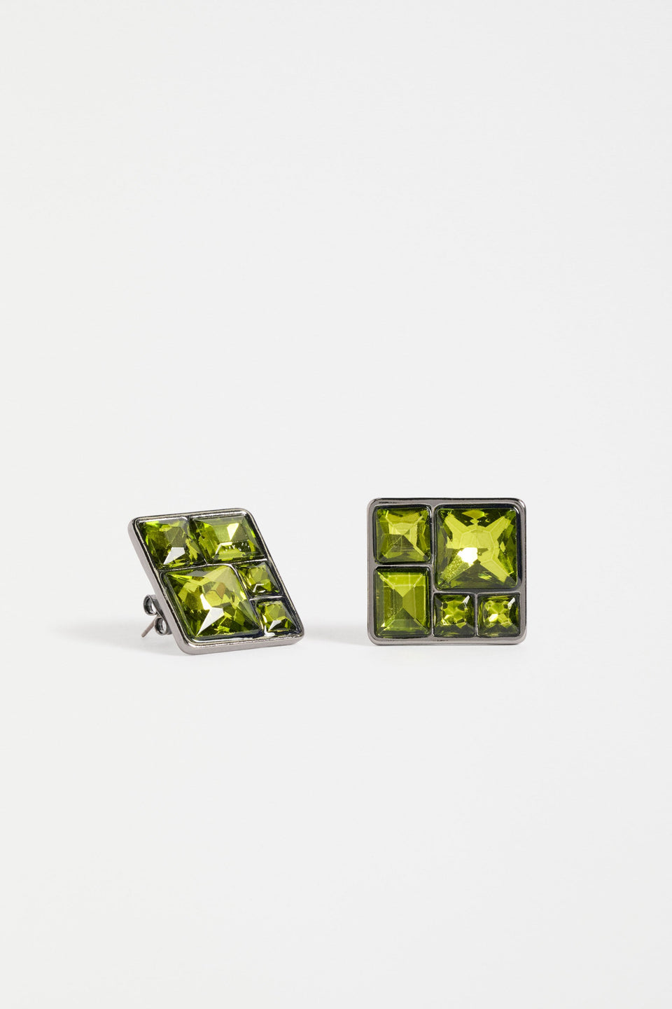 Praller Large Stud Earring Earrings - ELK | OLIVINE
