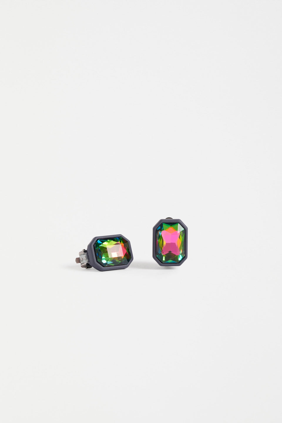 Jule Clip-On Earring Earrings - ELK | IRIDESCENT GREEN