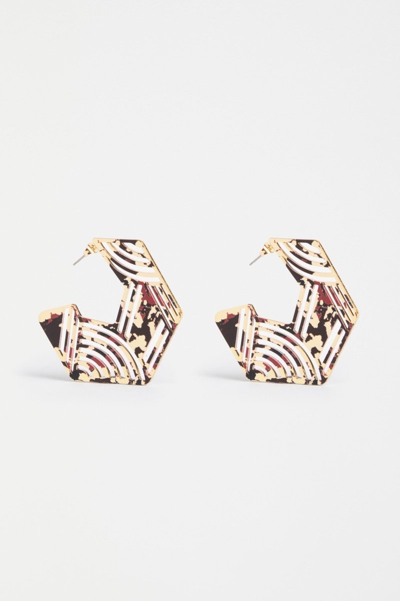 Azenn Hoop Earring Earrings - ELK  | GOLD