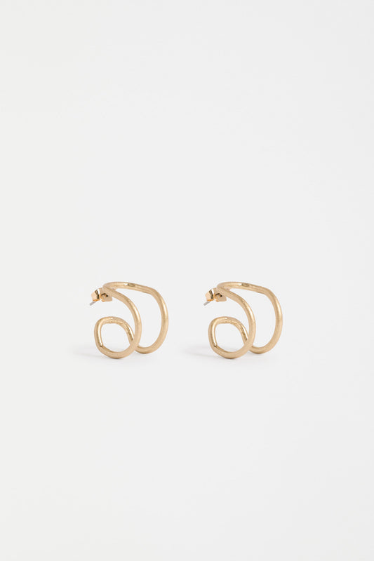 Orden Hoop Earring Earrings - ELK | GOLD