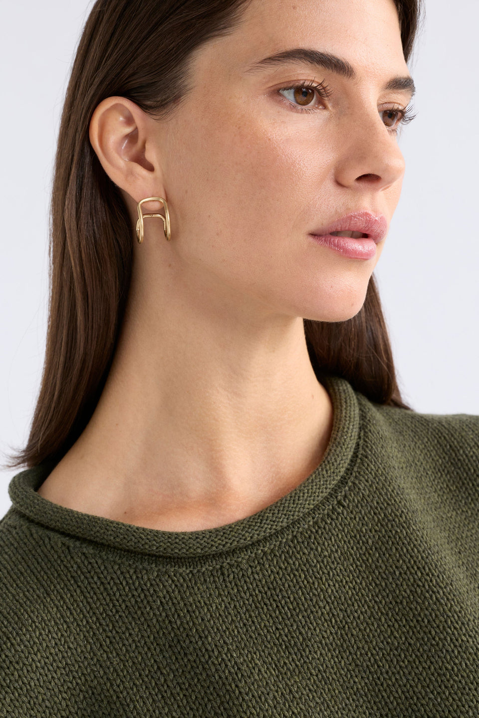 Orden Hoop Earring Earrings - ELK | GOLD