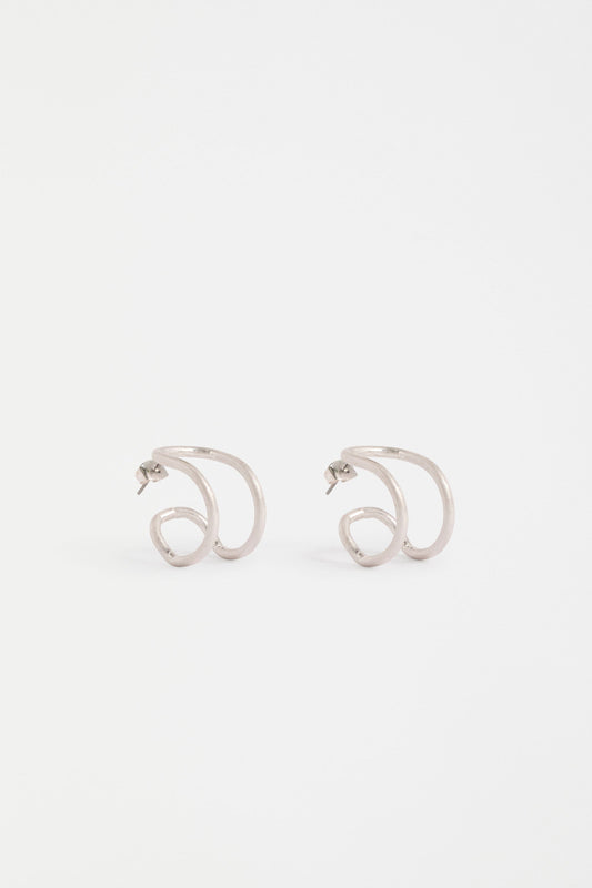 Orden Hoop Earring Earrings - ELK | SILVER