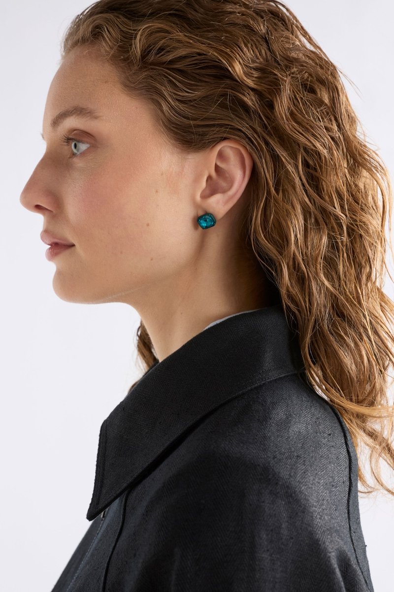 Jule Mini Stud Earring Earrings - ELK | PEACOCK