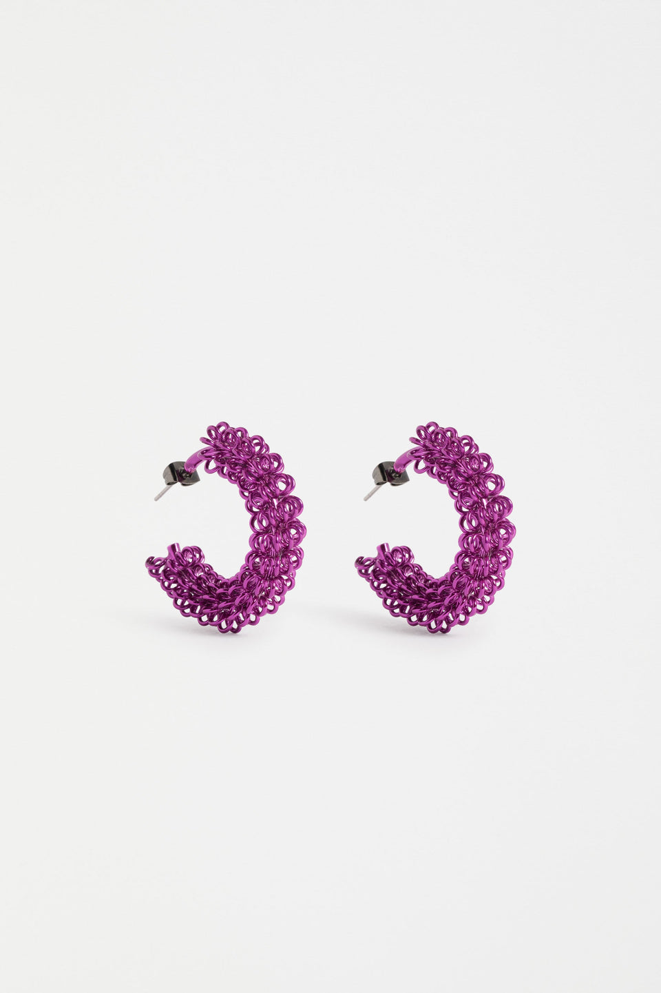 Klippan Hoop Earring Earrings - ELK | FUCHSIA