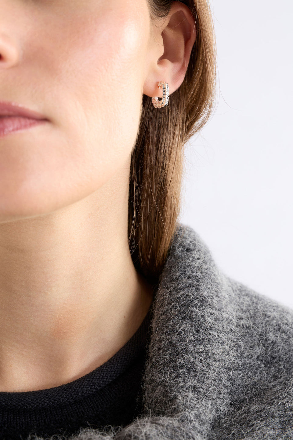 Hiva Mini Hoop Earring Earrings - ELK | SILVER