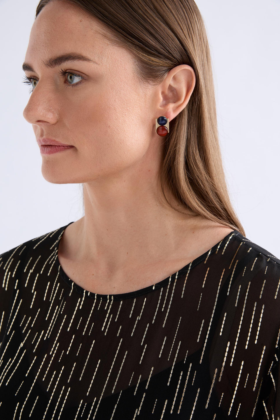 Dalor Stud Earring Earrings - ELK | ROSE GOLD