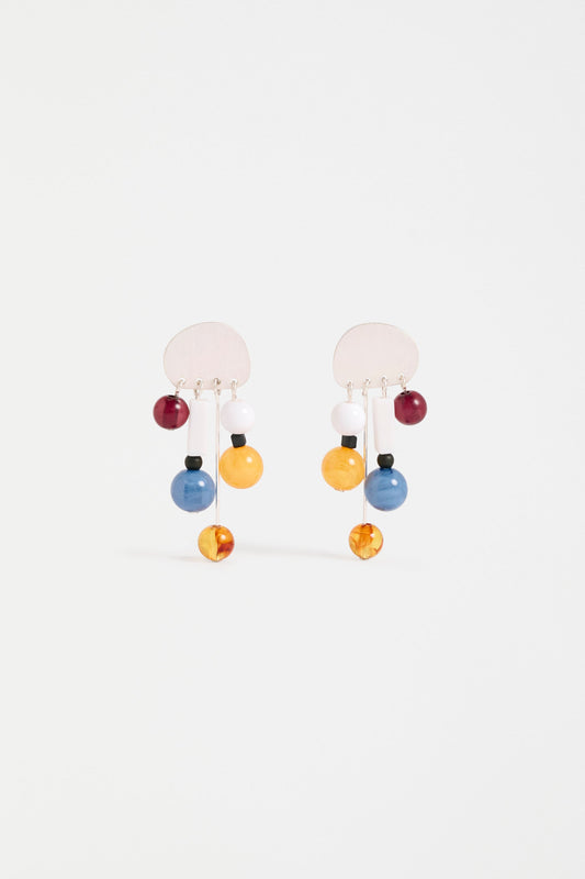 Bodas Drop Earring Earrings - ELK | SILVER