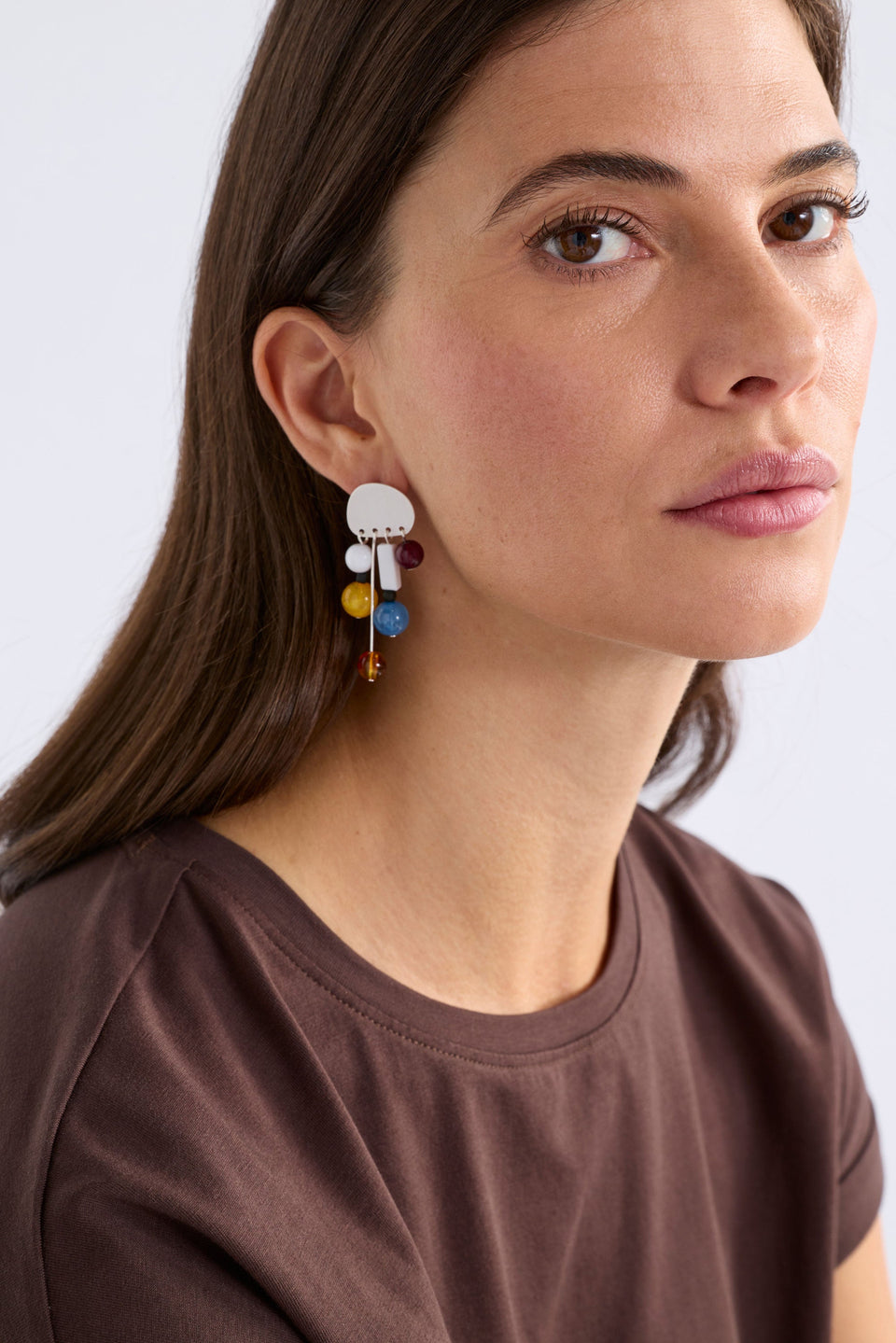 Bodas Drop Earring Earrings - ELK | SILVER