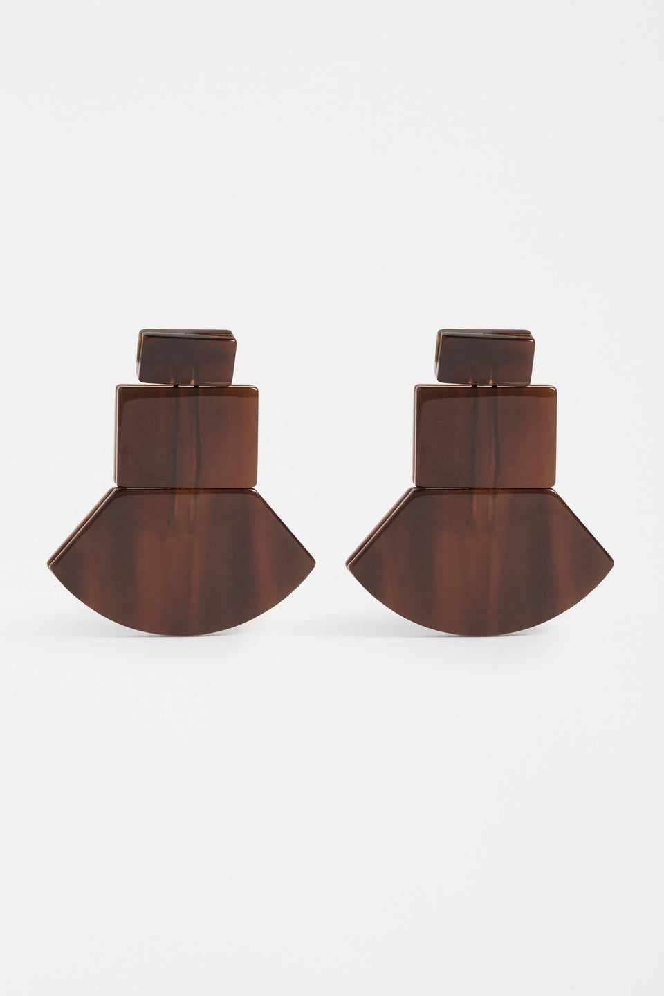 Helsin Drop Earring Earrings - ELK | ESPRESSO
