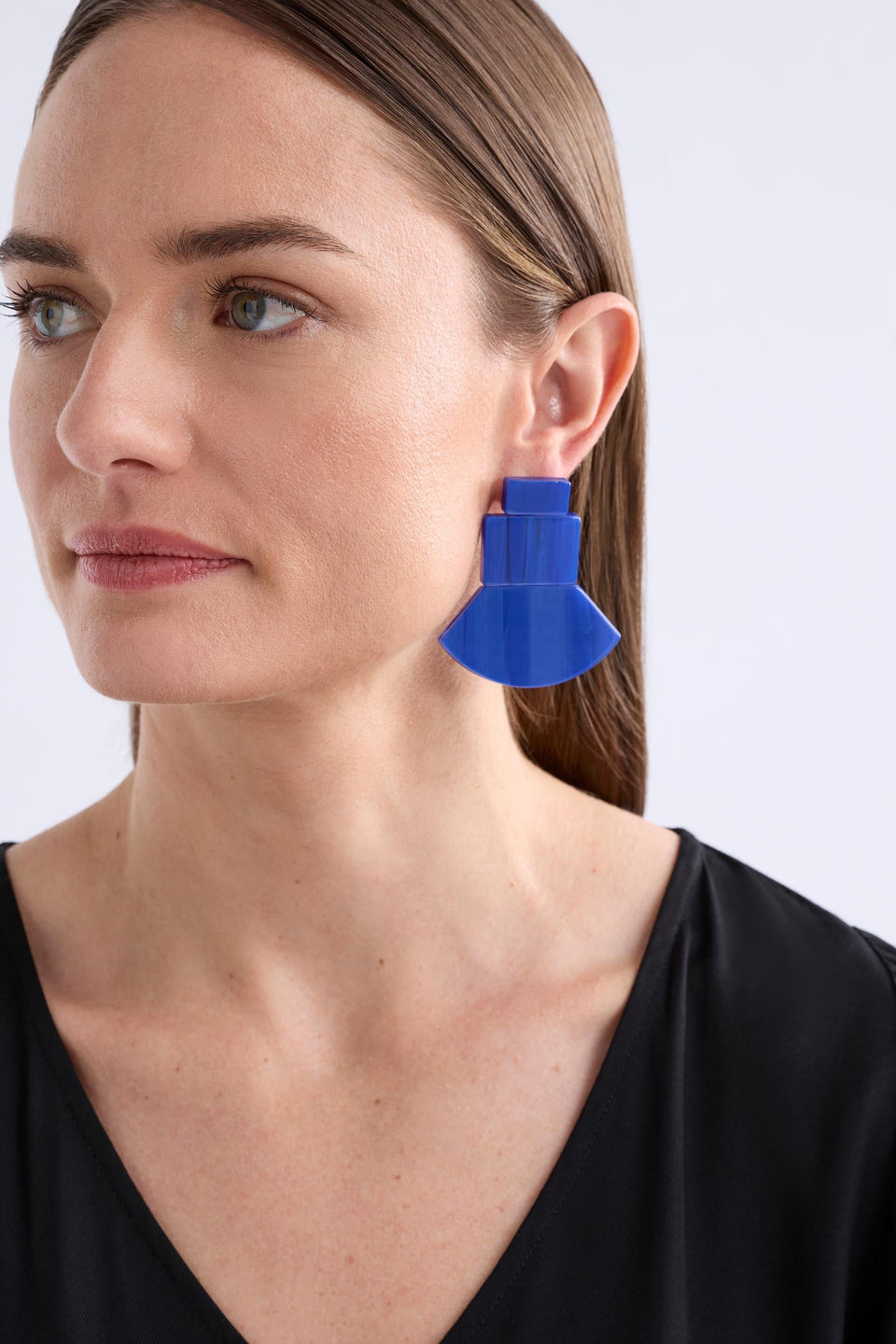 Helsin Drop Earring Earrings - ELK | COBALT