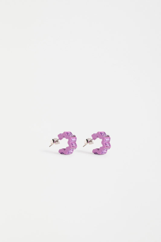 Jolle Mini Hoop Earring Earrings - ELK | VIOLET