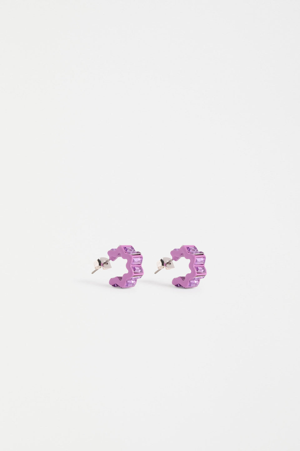 Jolle Mini Hoop Earring Earrings - ELK | VIOLET