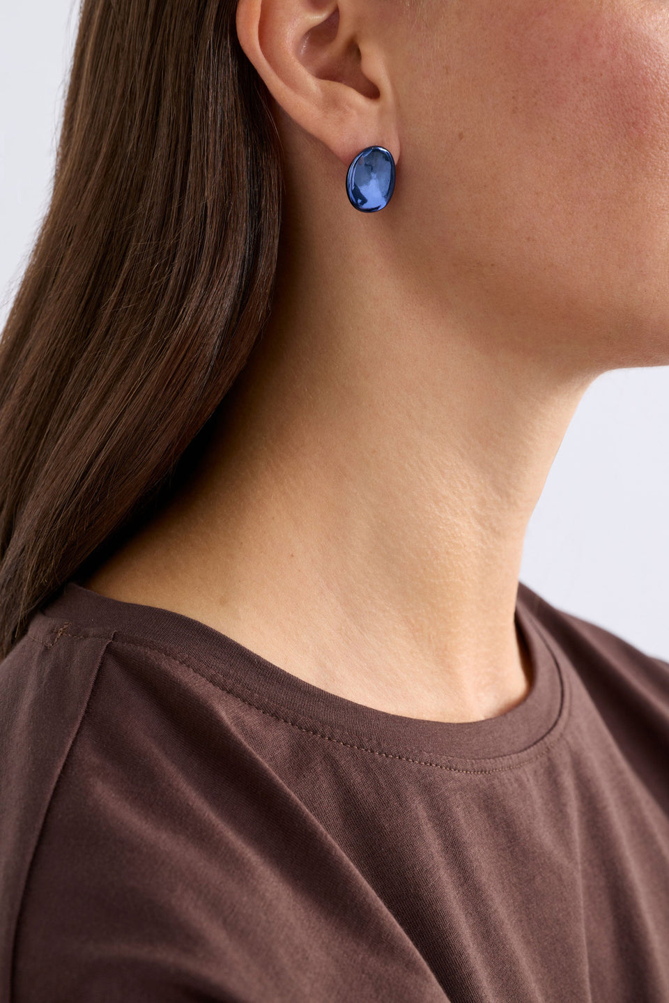 Atur Mini Stud Earring Earrings - ELK | DUSK BLUE