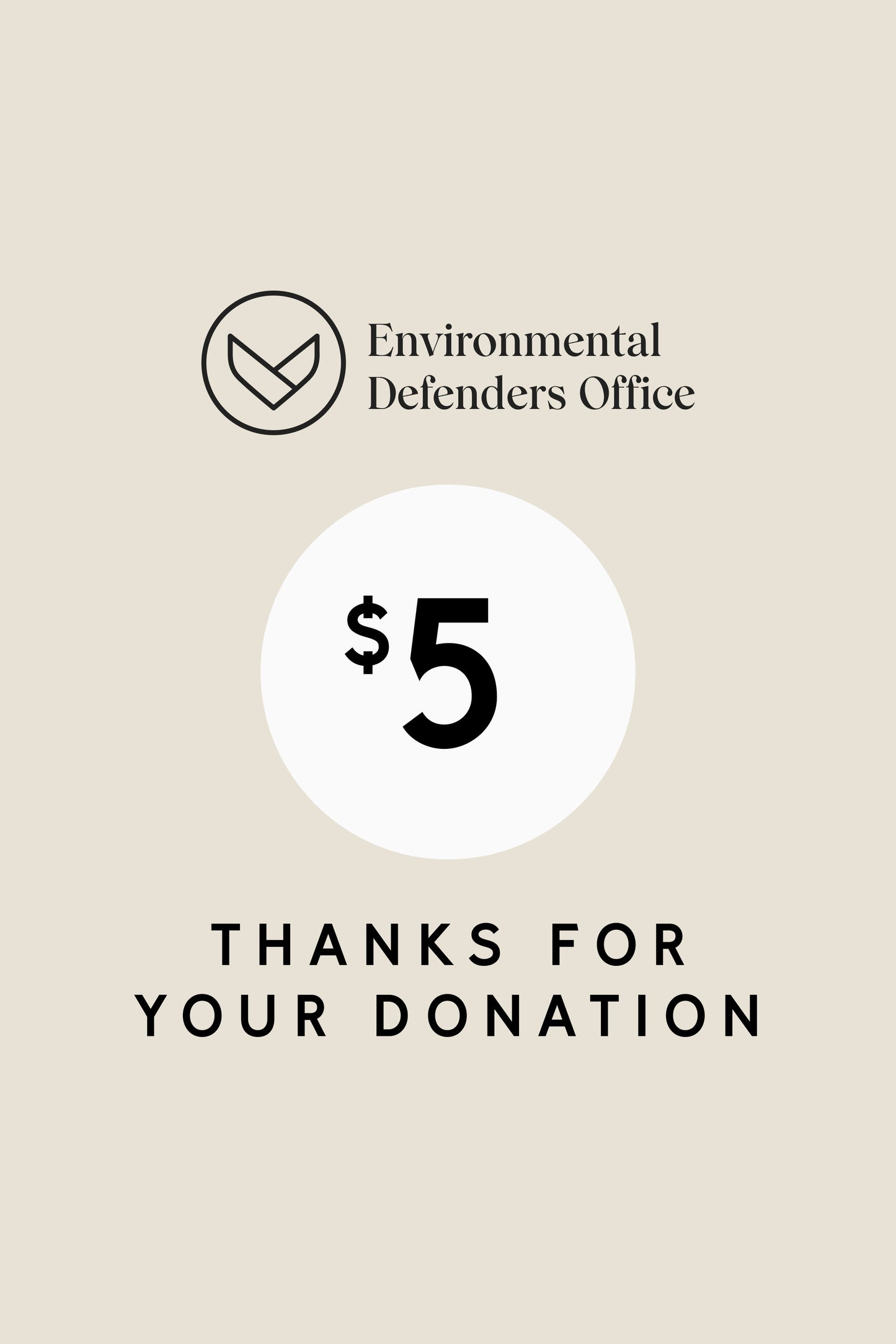 ELK $5 Donation to Environmental Defenders Office EDO