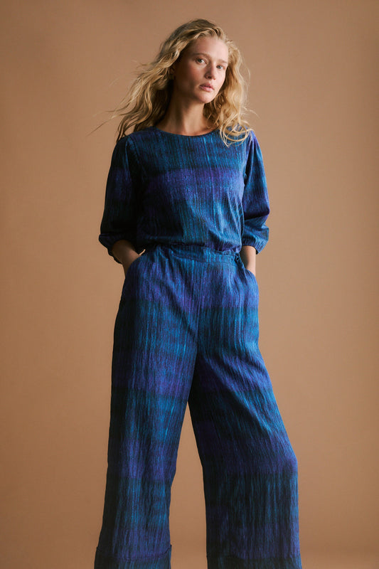 Vaalli Pant on Model campaign with Maer Top | MIKKO PRINT