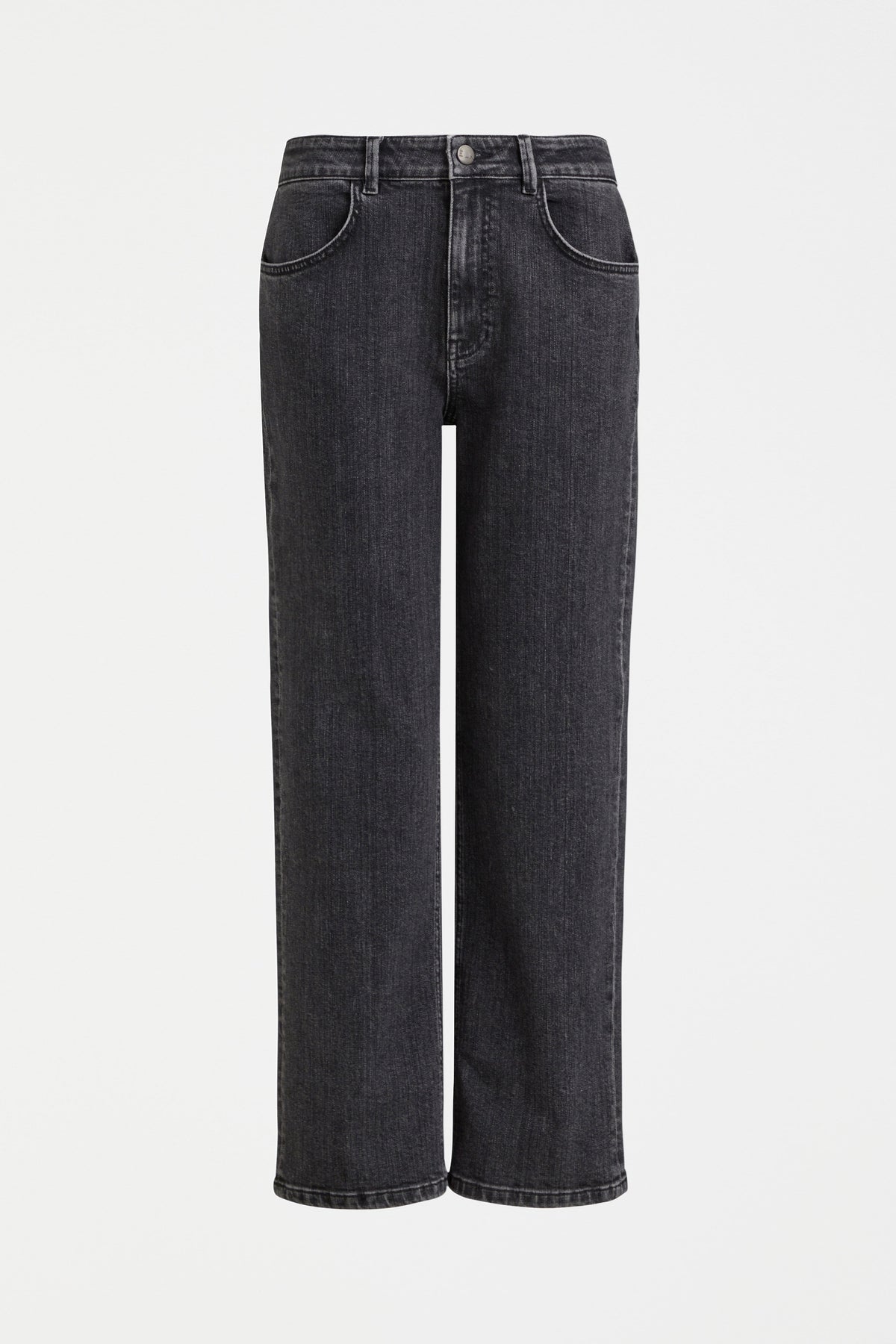 Ven Light Wash Mid Rise Regular Fit Jean Front | GRAPHITE