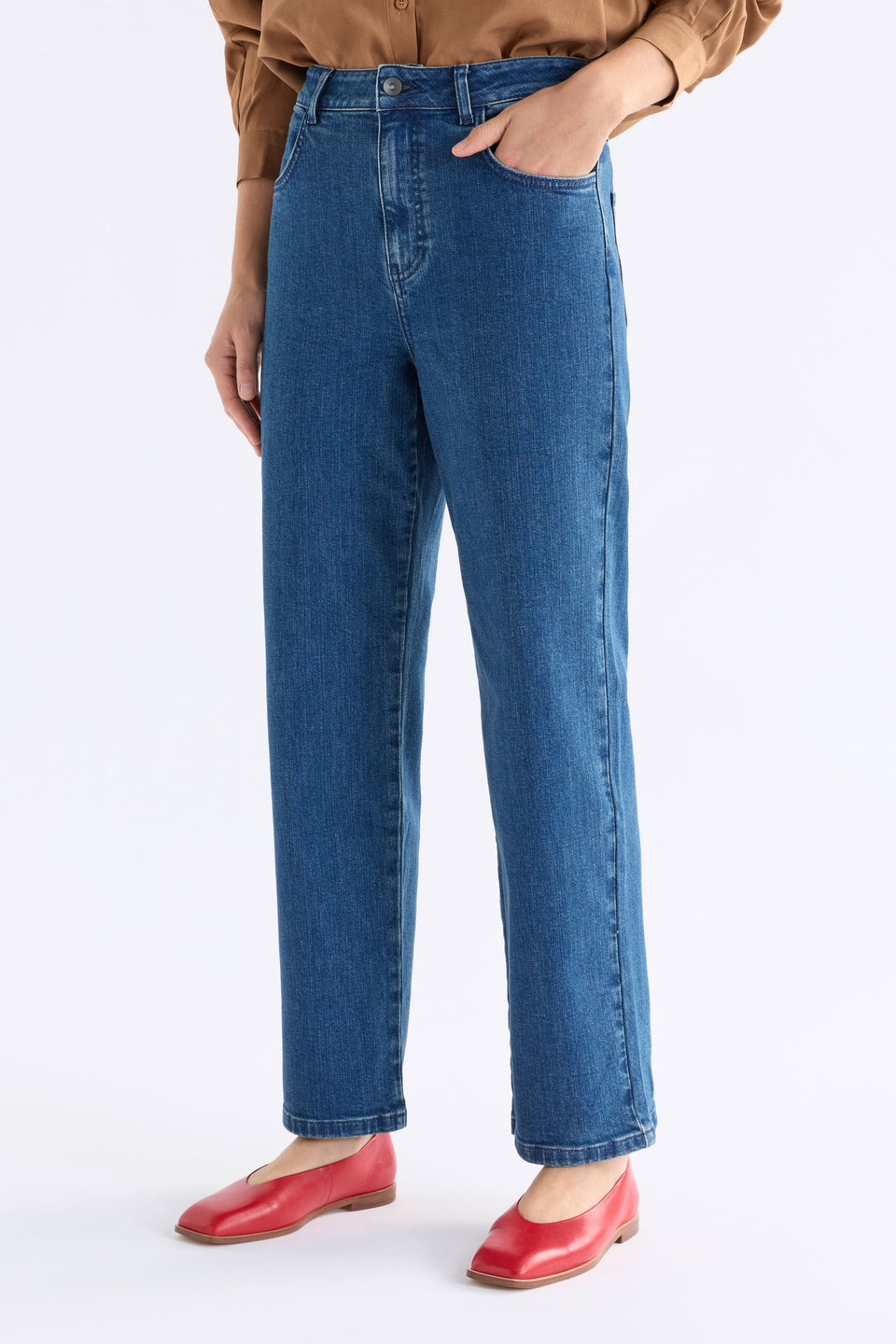 Borse Jean Pants & Jeans - ELK | MID BLUE DENIM
