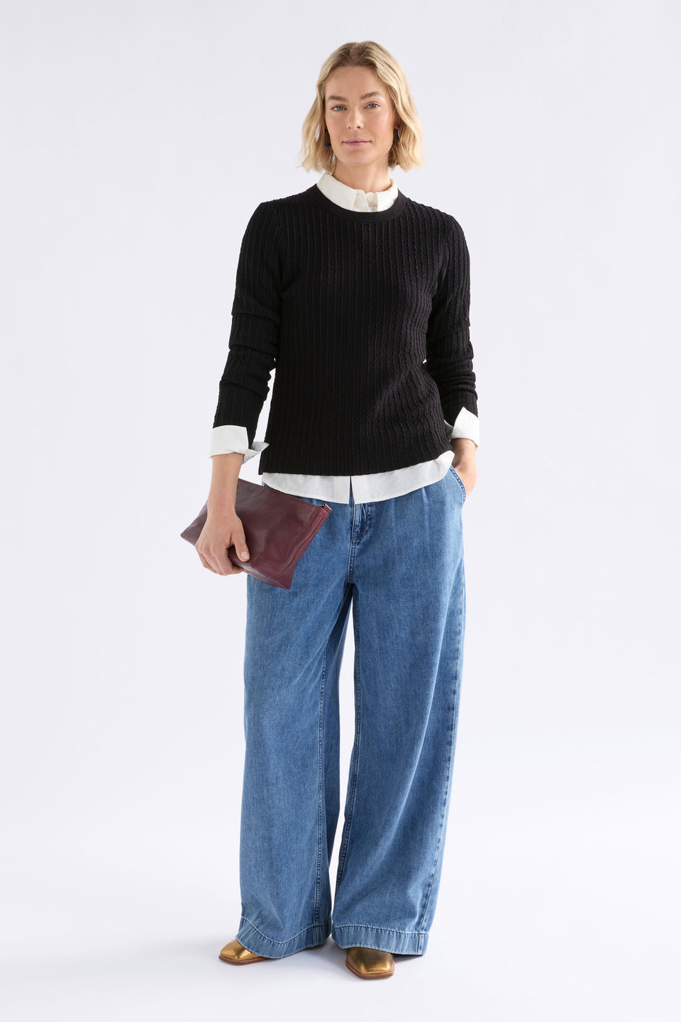 Beim Sweater Knitwear - ELK | BLACK