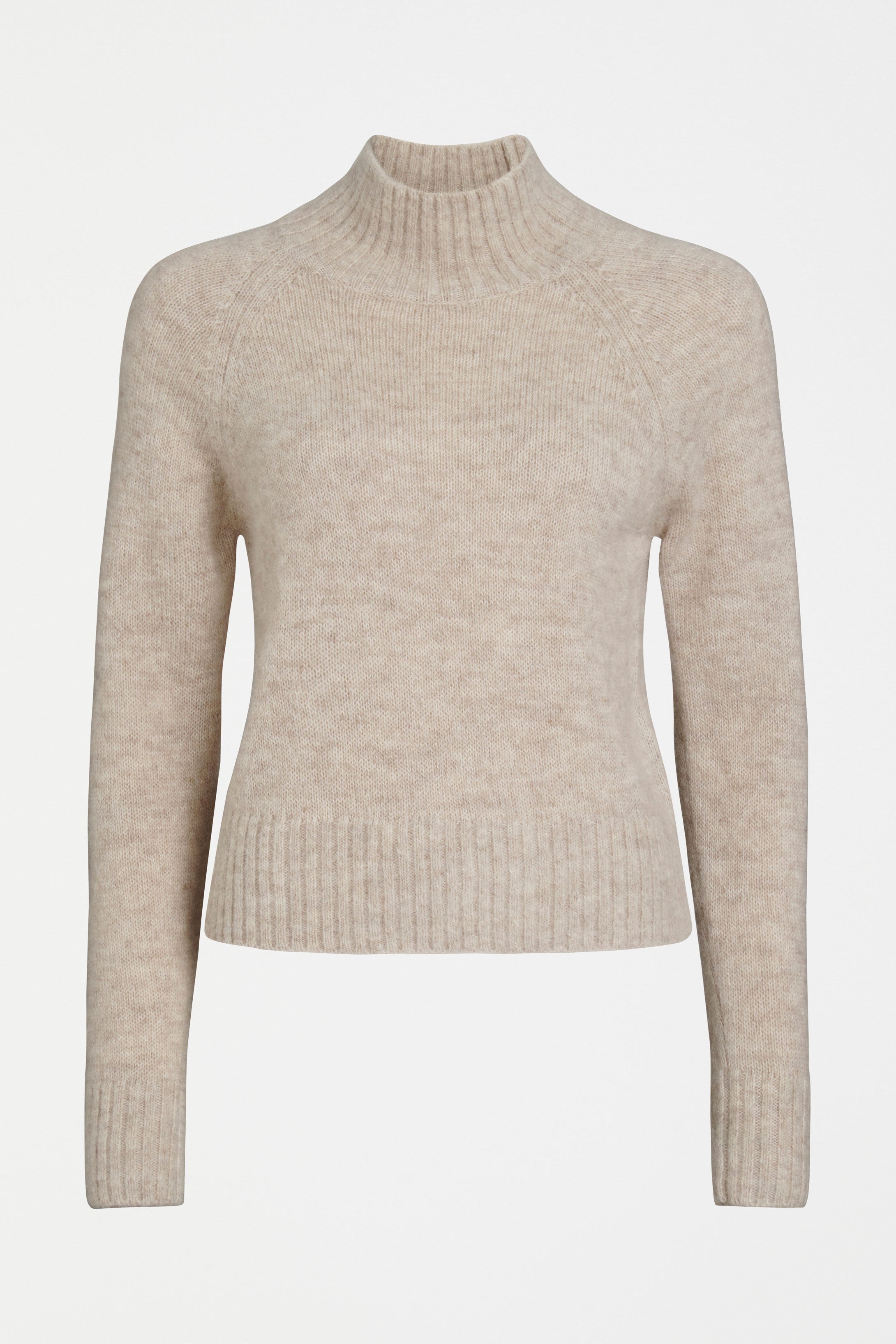 Shop The Enka Neat Fit Funnel Neck Sweater | ELK AU