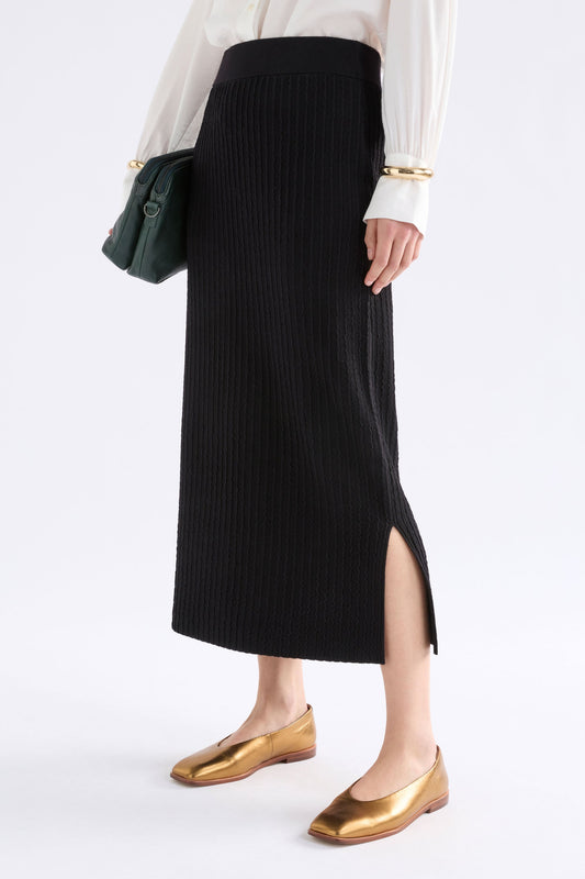 Beim Knit Skirt Skirts & Shorts - ELK | BLACK