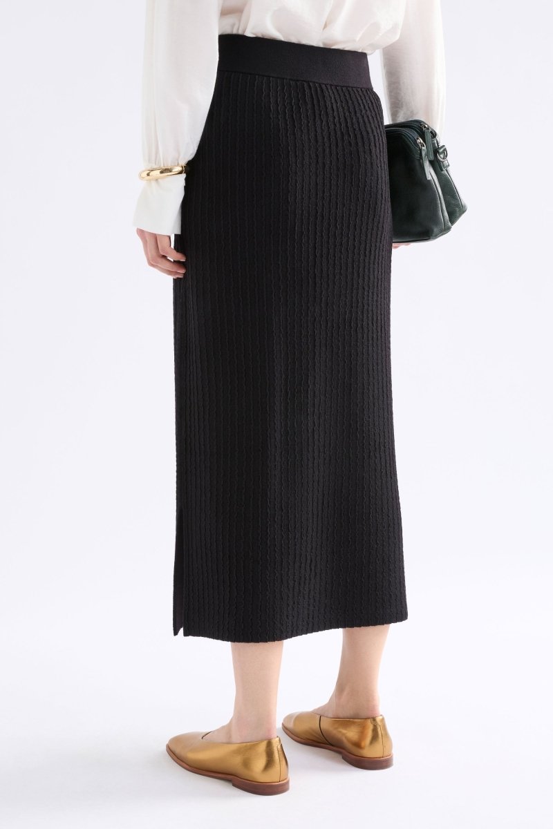 Beim Knit Skirt Skirts & Shorts - ELK | BLACK