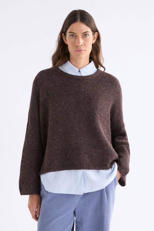 Agna Sweater Knitwear - ELK | CHESTNUT