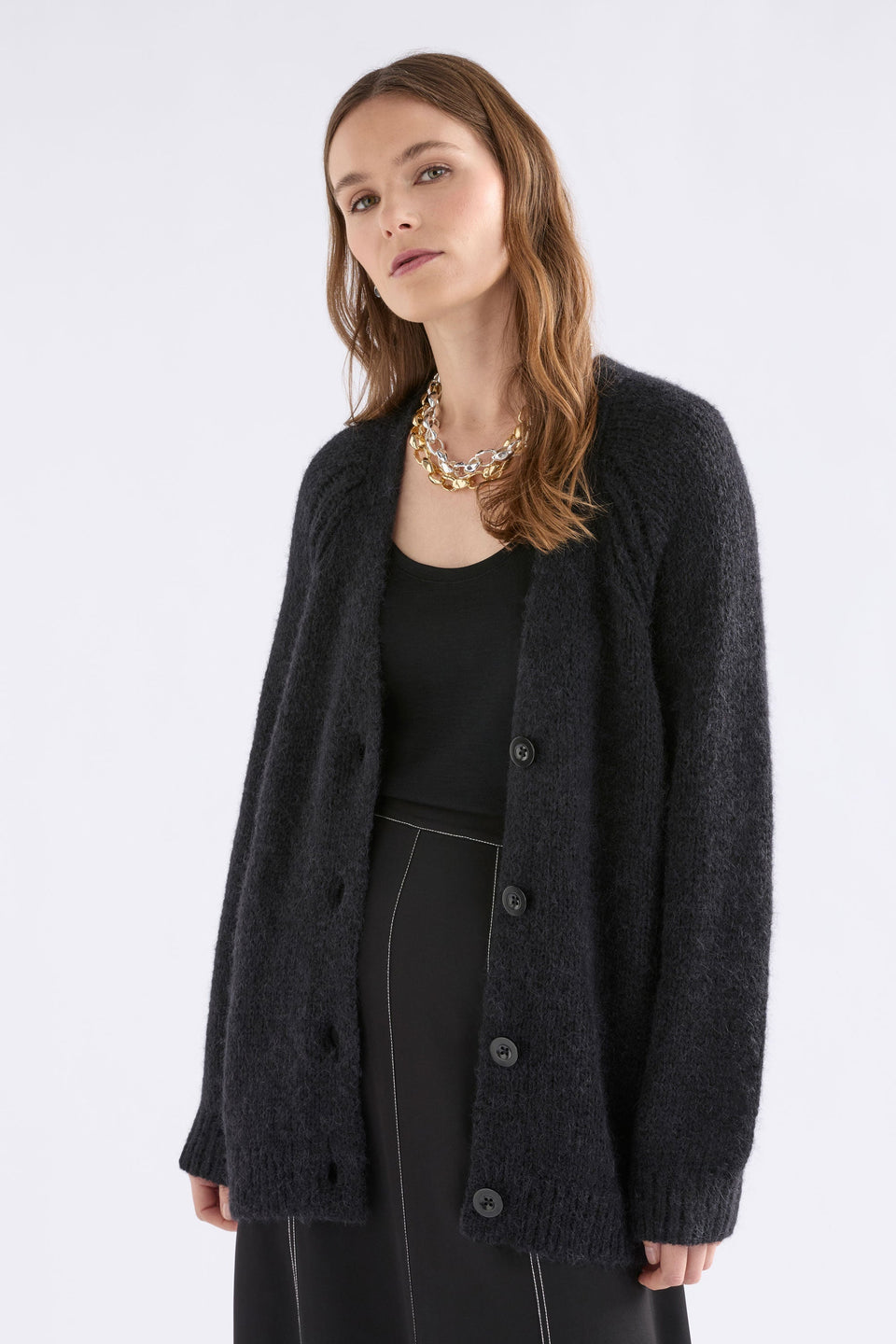 Ineke Cardi Black Knitwear - ELK | BLACK