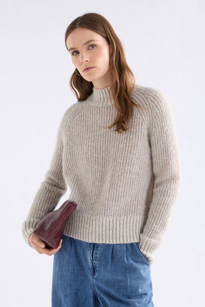 Aleph Sweater Knitwear - ELK | OATMEAL MELANGE