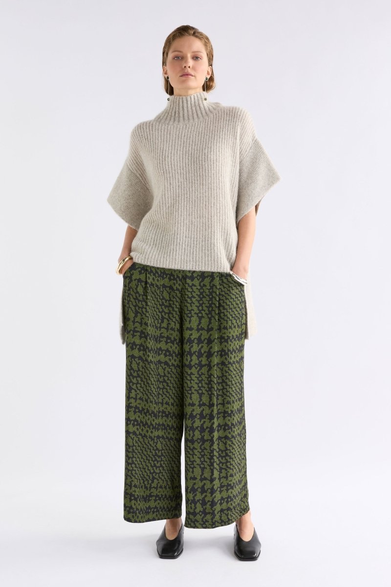 Aleph Poncho Knitwear - ELK | OATMEAL MELANGE