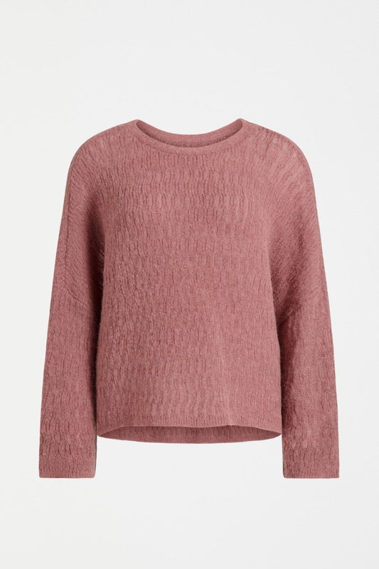 Agna Pattern Sweater Rosewood Knitwear - ELK | ROSEWOOD